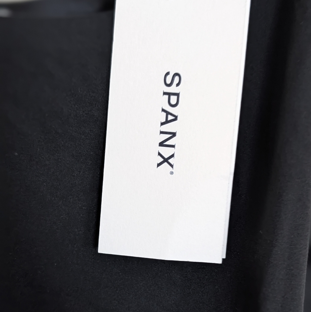 SPANX Shapewear Invisible Tank XL VERY BLACK NWT - Picture 3 of 8